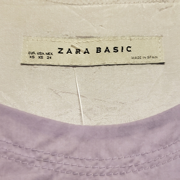 Zara Lilac Balloon Dress with pockets - Picture 3 of 5